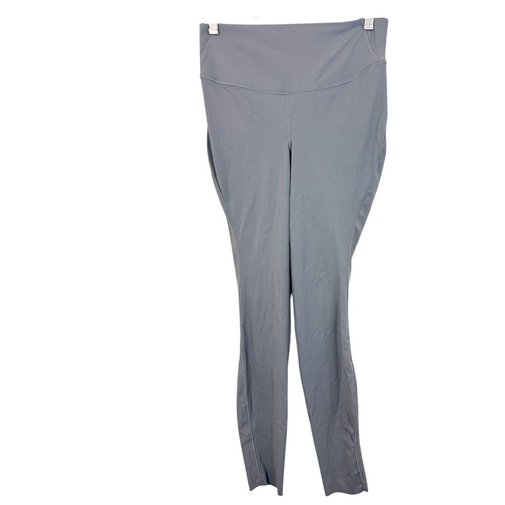 Lululemon Gray Smooth Leggings Womens Sz 8 Inseam 27”